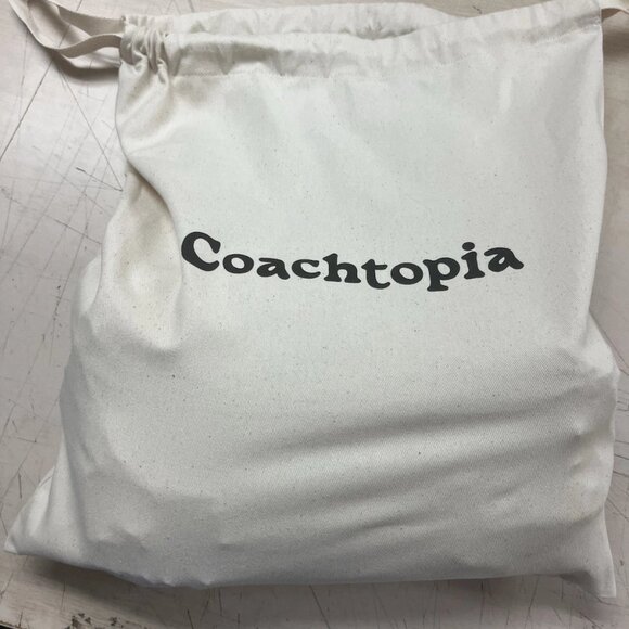 Coach Wavy Dinky Bag Shoulder Crossbody Coachtopia Leather CK113 Cloud🌸🌸 - Picture 6 of 6